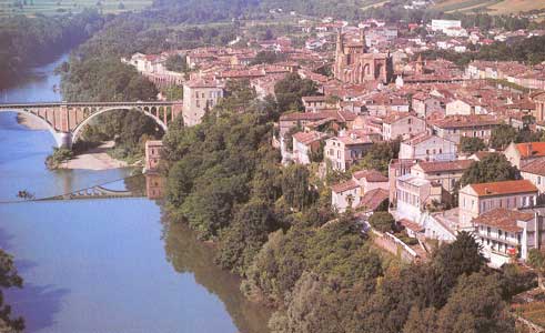 Rabastens, vue générale