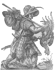 Soldat (gravure du XVIe siècle)